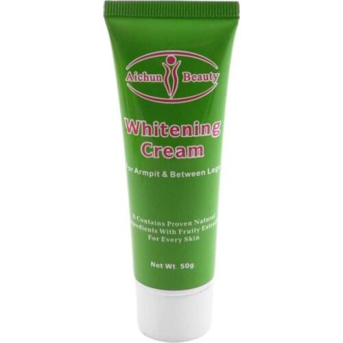 Aichun Armpit Whitening Cream Natural Formula Underarm Privite Parts Skin Whitening Massage Cream Legs Knee Whitening