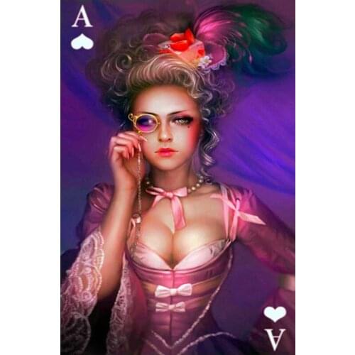 Full Square Diamond Painting European beauty Diamond Embroidery Sale woman Picture Of Rhinestone Home Decoration DIY 5D