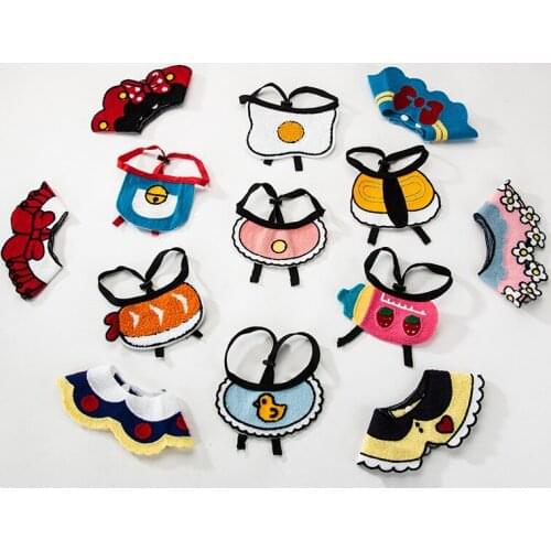 Cat spit towel triangular scarf dog general kitten spring and summer kitten bib accessories pet cat supplies dog supplies
