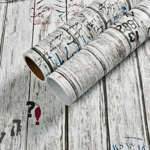 PVC Contact Paper Waterproof Self Adhesive Wallpaper for Living Room Drawer Wall Stickers Furniture Home Sticky Paper Decals