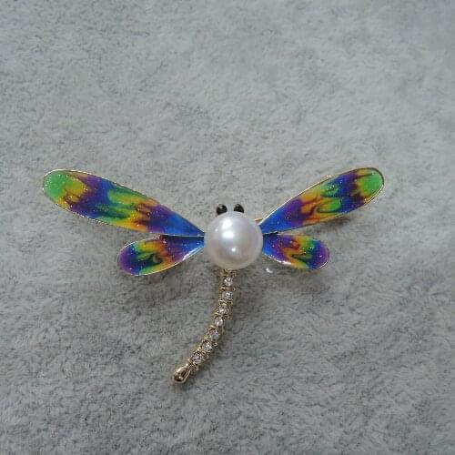 High quality Flamingo brooch ,100% nature freshwater pearl brooch -very fashion high quality