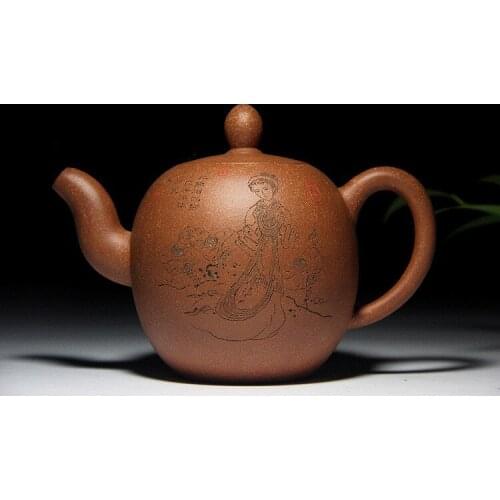 Ore down slope mud beauty shoulder pot of special offer authentic recommended yixing purple sand teapot tea gifts