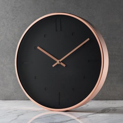 Black Clock Wall Watch 3D Hollow Out Minimalist Modern Design Nordic Silent Luxury Unique Mechanism Clocks Reloj Pared Watch