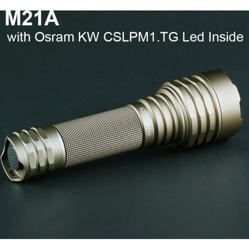 Flashlight Convoy M21A with KW CSLPM1.TG 6A Driver Linterna Led Portable Lightings 21700 Version C8 Plus Torch Camping Latarka