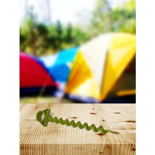 Tent Nail Spiral Claw Nails Fixed Ground Nail for Outdoor Camping