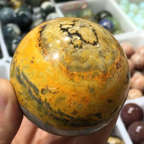 Natuurlijke Bumblebee Crystal Quartz Edelsteen Bol Reiki Healing Kamer Decoratie Thuis Decoratie Aquarium Decoratie