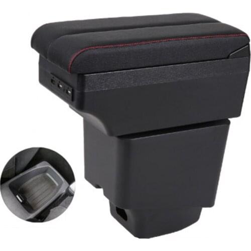 For Captur II armrest box central content box interior Captur II Armrests Storage car-styling accessories part with USB
