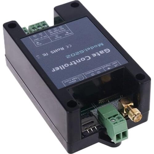 2G GSM G202 Gate Opener Relay Switch Industrial Machine Switch Access Controller Remote Control Door Opener Free Call