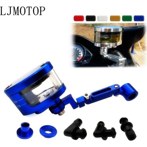 Motorcycle CNC Brake Fluid Reservoir Clutch Tank Oil Fluid Cup For Honda CB919 CBR600 F2,F3,F4,F4i NC700S NC700X VTX1300 CBR650F