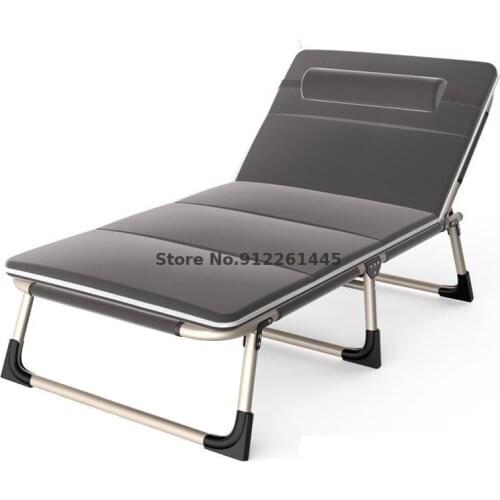 Folding Single-person Office Lunch Break Bed Free Installation Of Recliner, Simple And Convenient Hospital Accompany Nap Bed