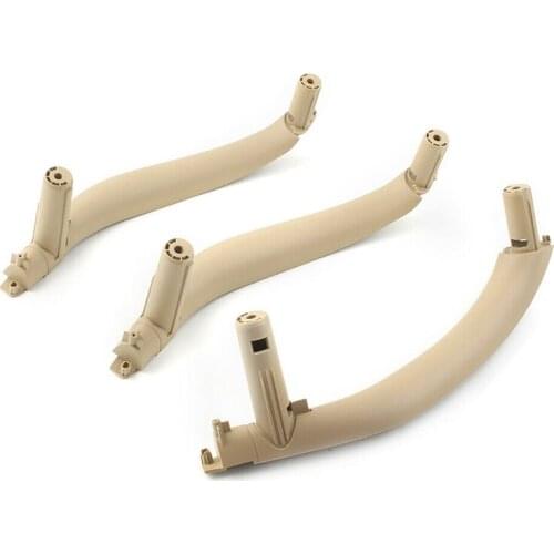 Inner Door Pull Handle Trim Cover 51417292243 51417292244 for BMW- X5 X6 F15 F16 RHD 2014-2018 3PCS