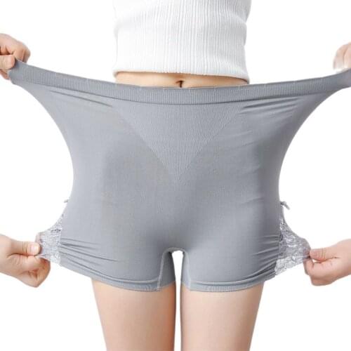 Women summer stretch spliced bow shorts slim fitted push up capris lady lace skinny short pants low waist home wear clothings