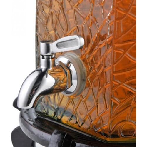 1PC Beverage Dispenser Water Mixer Tap Faucet Stainless Steel Juice Wine Beer Barrel Bar Accessories