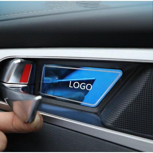 4PCS Stainless Steel Interior Door Bowl Protective Cover For Changan CS35Plus CAA460