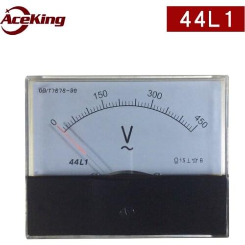 44l1 AC voltmeter 220V 380V pointer voltmeter 250V 450V 500V pointer AC