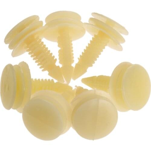 50Pcs Front Rear Door Trim Panel Clips Nylon Retainer Universal Bumper Snaps Fastener Rivets 15986673 for Chevrolet GM S-10 S-15