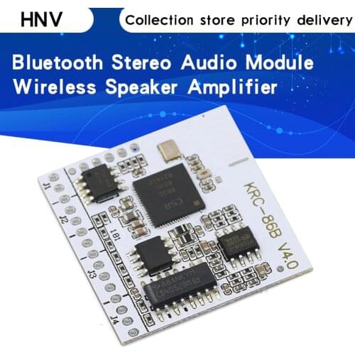 1pcs DIY KRC-86B Bluetooth V4.0 Stereo Headset Audio Receiver Board Module