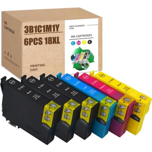 For Epson 18XL 18 XL T1811 T1812 T1813 T1814 XP-425 XP-422 XP-415 XP-412 XP-325 XP-322 XP-312 XP-302 XP-402 XP-405 XP30 XP102