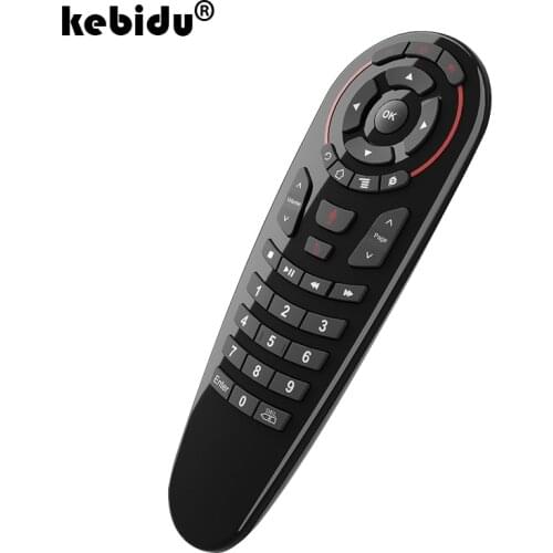 G30S 2.4G Wireless Voice Remote with USB Microphone Control Smart Air Mouse For Gyro IR Learning for Android TV Box Mini H96 MAX