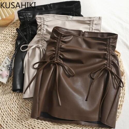 Женские брюки и юбки KUSAHIKI China At AliExpress