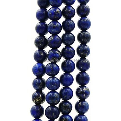 Lapis Lazuli Round Beads Strand For Making Bracelets Or Necklaces Jewelry Approx 16 inches