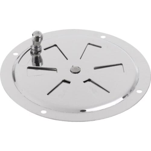 Boat Butterfly Vent/Side Knob vent Cover Stainless Steel 4" Flange RV Marine Boat
