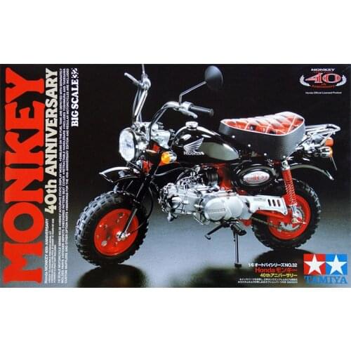 Assembly Model 1/6 Honda Monkey 40th Anniversary Edition 16032