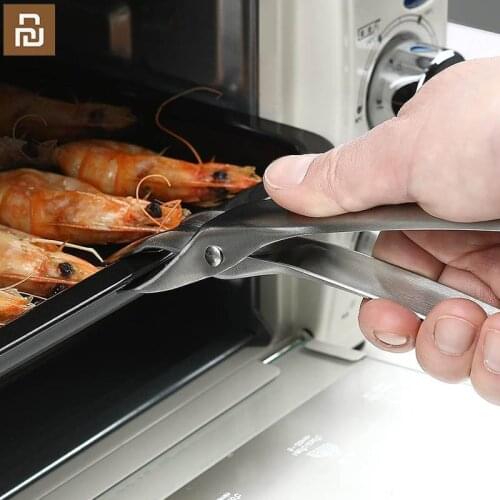 Original Youpin Kitchen pliers fixtures steel Anti scalding food grade material products Plate / Bowl clip Oven clip