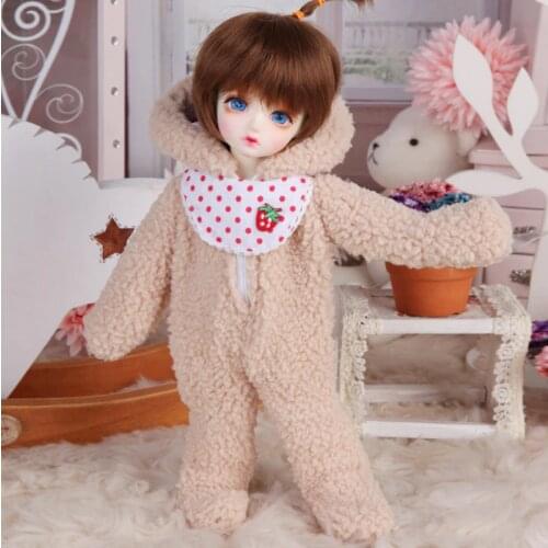 New set BJD doll SD baby 1 / 6 baby girl movable joint doll cute