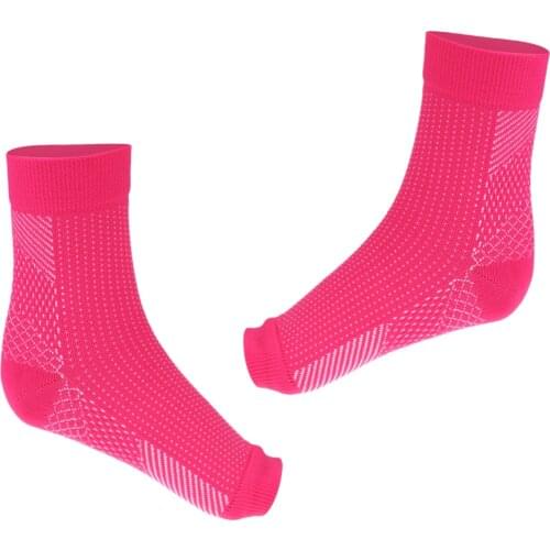 Foot Arch Support Anti Fatigue Compression Foot Sleeve Socks Varicose Ankle Swelling Relief Plantar Fasciitis Pain Ease