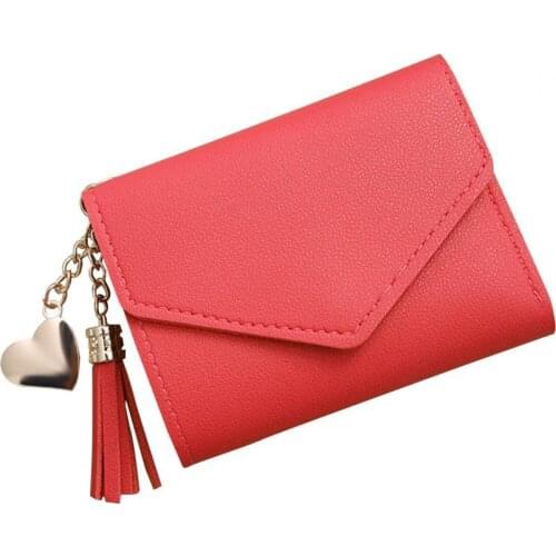 Slim Wallet Eco-friendly Foldable Faux Leather Cash Card Holder Purse for Shopping