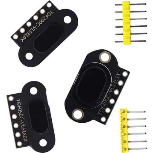 VL6180/VL53L0X/VL53L1X Time of Flight (ToF) Laser Ranging Sensor Module TOF050C TOF200C TOF400C 50CM/2M/4M IIC For Arduino STM32