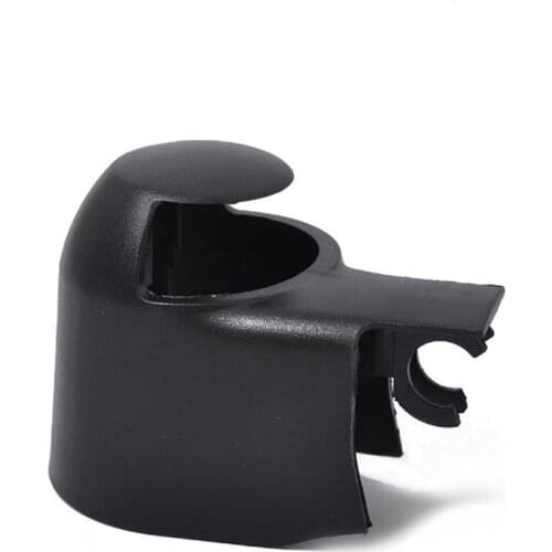 1Pc Black Car Rear Wiper Washer Arm Blade Cover Cap Rear Brush Wiper Cover Cap