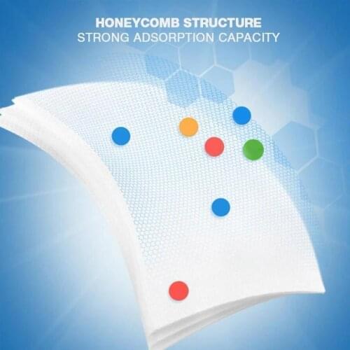 24Pcs Mixed Dyeing Proof Color Absorption Sheet Anti Dyed Cloth Laundry Papers Color Catcher Grabber Cloth Washing Machine Use