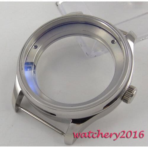 43mm 316L Stainless Steel Watch CASE fit ST2505 ST2530 Movement