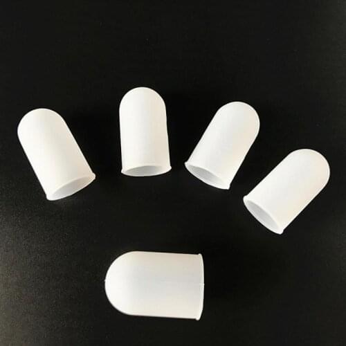 5pcs Silicone Finger Protector Duarable Thumbs Cover Fingertip Cup Hand Protector Knife Cutting Finger Protection Finger cots
