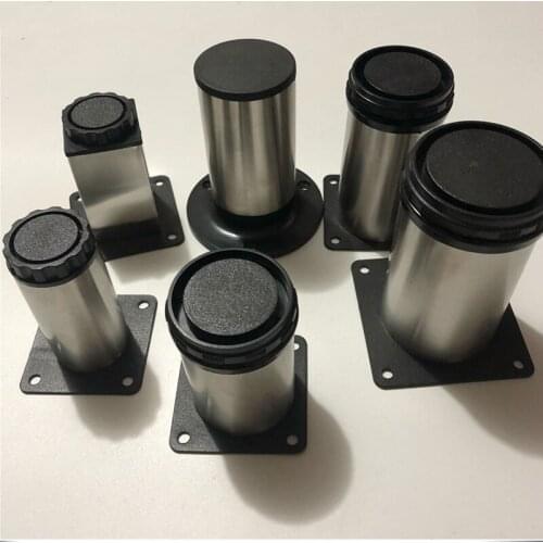 5CM-20CM Furniture Adjustable Cabinet Legs Stainless Steel Furniture Legs Cabinet Table Sofa Bed Feet Furniture Legs Feet