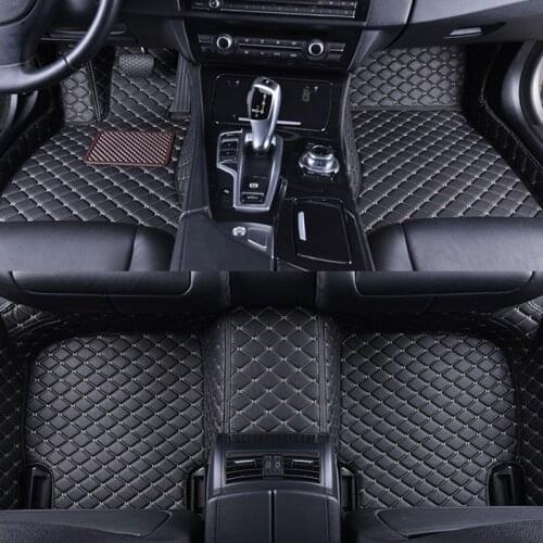 For Touran 2015 2014 2013 2012 2011 2010 2009 2008 2007 2006 7 seats Car Floor Mats Auto Carpets Accessories Protector