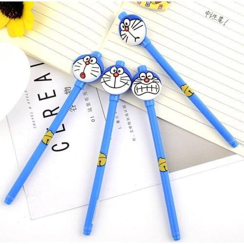 C25 Korea creative stationery cute A dream pen gift jingle Cat Blue fat students Wholesale price office & school stationery