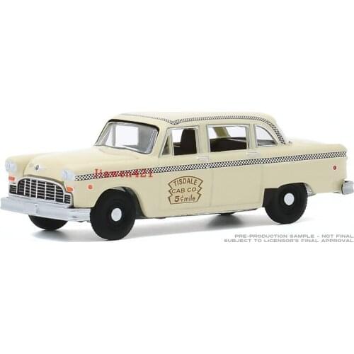GreenLight 1:64 1971 Checker Taxicab boutique alloy car toys for children kids toys Model original box
