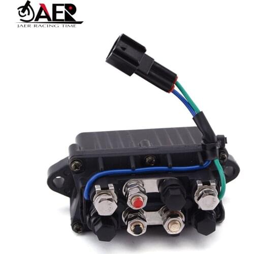 JAER Motorcycle Starter Relay Solenoid for Yamaha FL115 FL150 FL200 FL225 FL250 FT60D T60 FT50 TLR LB L FT60G FT50G T50 FT50J