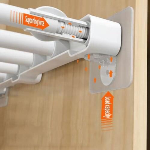 4/8pcs Adhesive Shelf Support Pegs Drill Free Nail Instead Holders Closet Cabinet Shelf Support Clips Wall Hangers tray