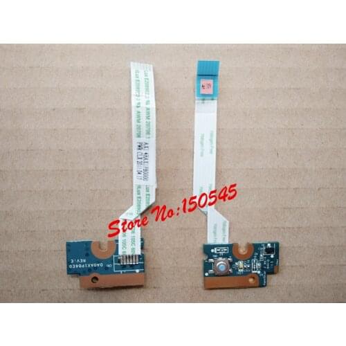New laptop switch button board for HP G42 G56 G62 G72 COMPAQ CQ42 CQ56 CQ62 CQ72 POWER BUTTON BOARD 4EAX1PB0000 DA0AX1PB6E0