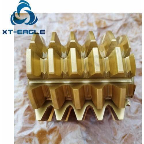 Chamfering Gear Hob Cutter M2-55*50*22,PA20, yellow coated HSS 6542 materials