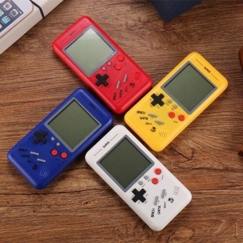 Best Gift Retro Classic Childhood Tetris Handheld Game Players LCD Electronic Games Toys Game Console Riddle Educational Toys