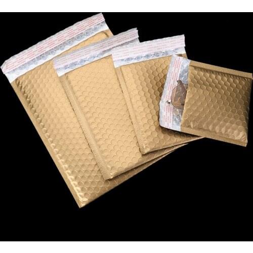 Plastic Protective Wrap Envelope White Bubble Foam Packing Bags PE Clear Bubble Bag Shockproof Double Film Cushioning Bag