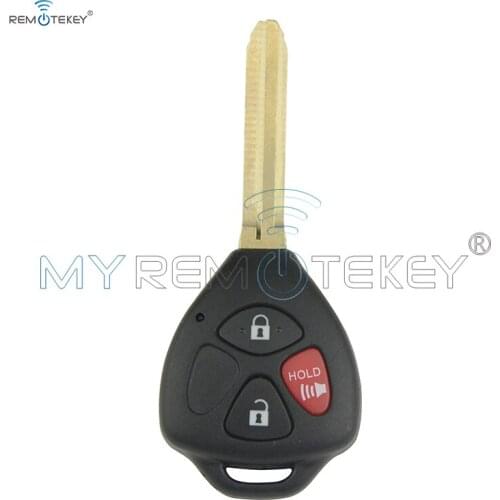 Remtekey RAV4 Corolla Camry car remote key 3button Frequncy 314.2Mhz 4D67 chip for Toyota key