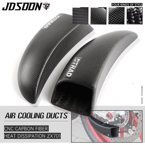Carbon Fiber Air Cooling Ducts Brake Cooling Mounting kit System For DUCATI MONSTER 797 2017-2020 HYPERSTRADA 821 2013-2016 2019