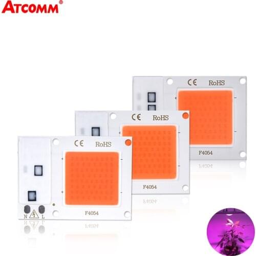 10pcs LED Phyto Lamp 10W 20W 30W 110V 220V Full Spectrum Growing Lamps Floodlight Source Indoor Tent Greenhouses Plants Seeding