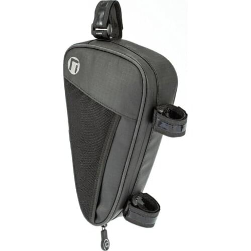 Bicycle Bike Frame Triangle Bag Front Tube Bag Waterproof Cycling Frame Pannier Phone Bag for Outdoor Riding MTB Mountain Bike